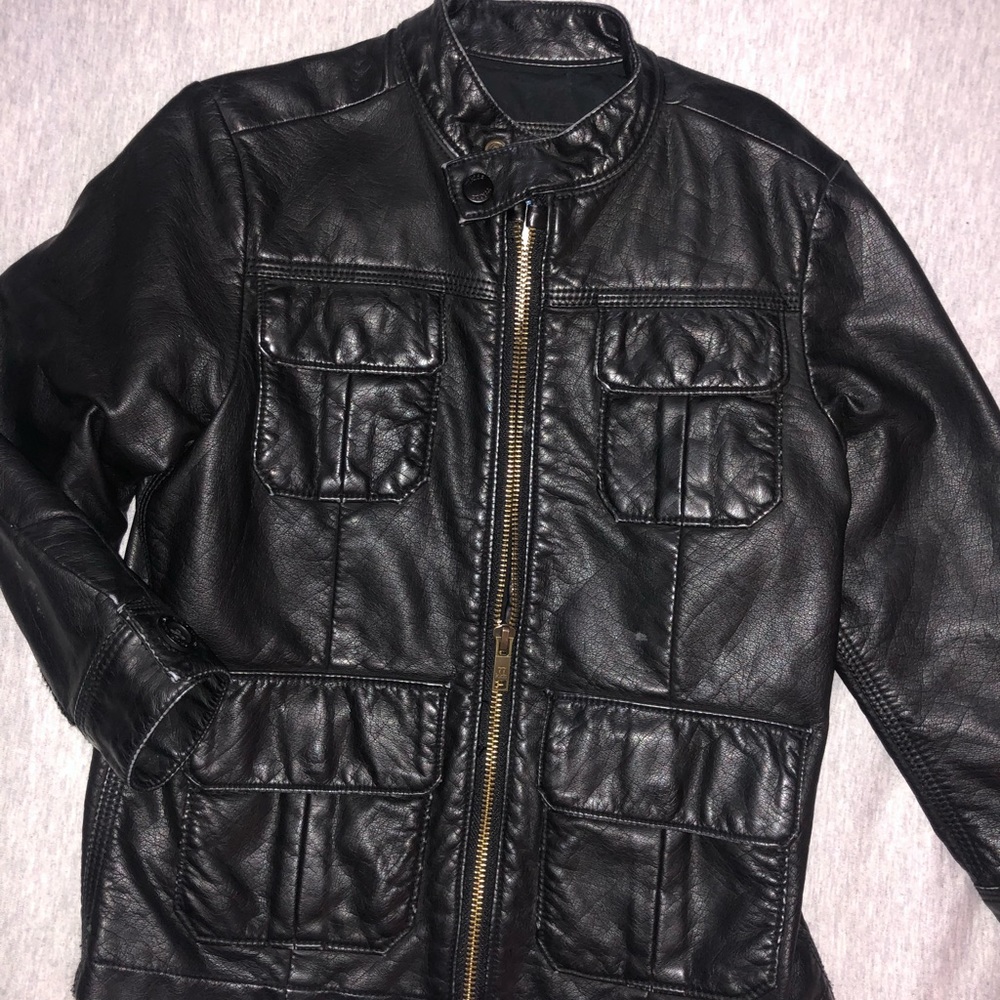 Faux Leather coat for boys
